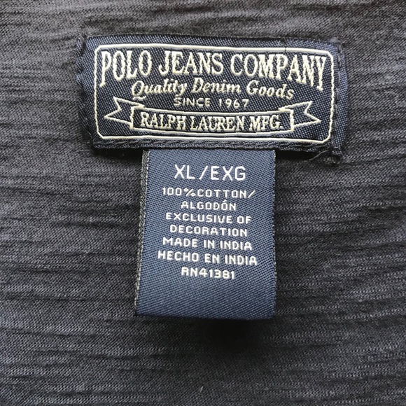 Ralph Lauren Polo Ladies Blue Sequence T-Shirt Tee - Picture 10 of 12